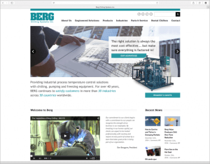Manufacturing Company Website Design by New Design Group