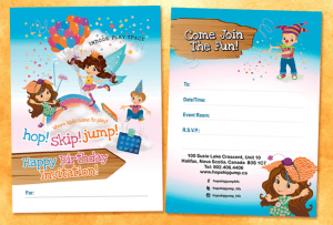 Children's Birthday Invitation Design by New Design Group